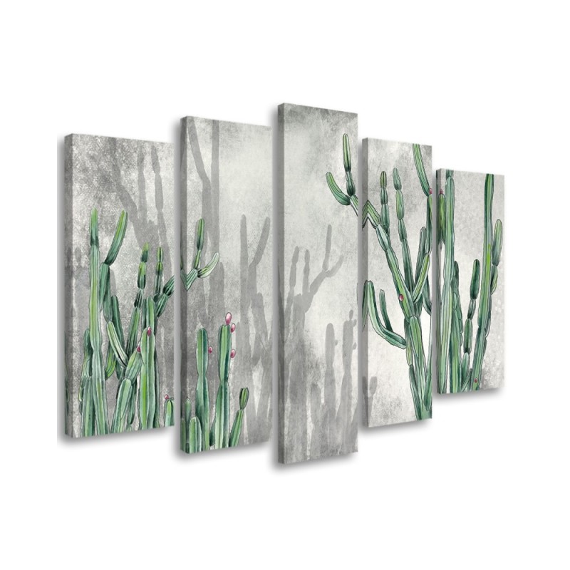 Multipart painting for the study - Large desert cactus | FEEBY
