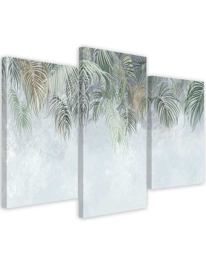 Canvas print Palm leaves