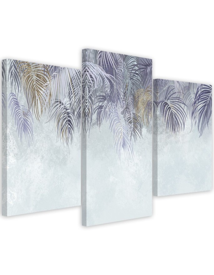 Canvas print Palm leaves