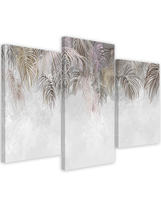 Canvas print Palm leaves