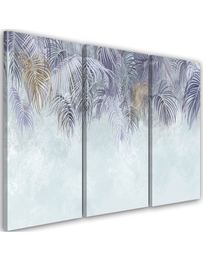 Canvas print Palm leaves