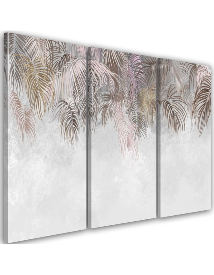 Canvas print Palm leaves