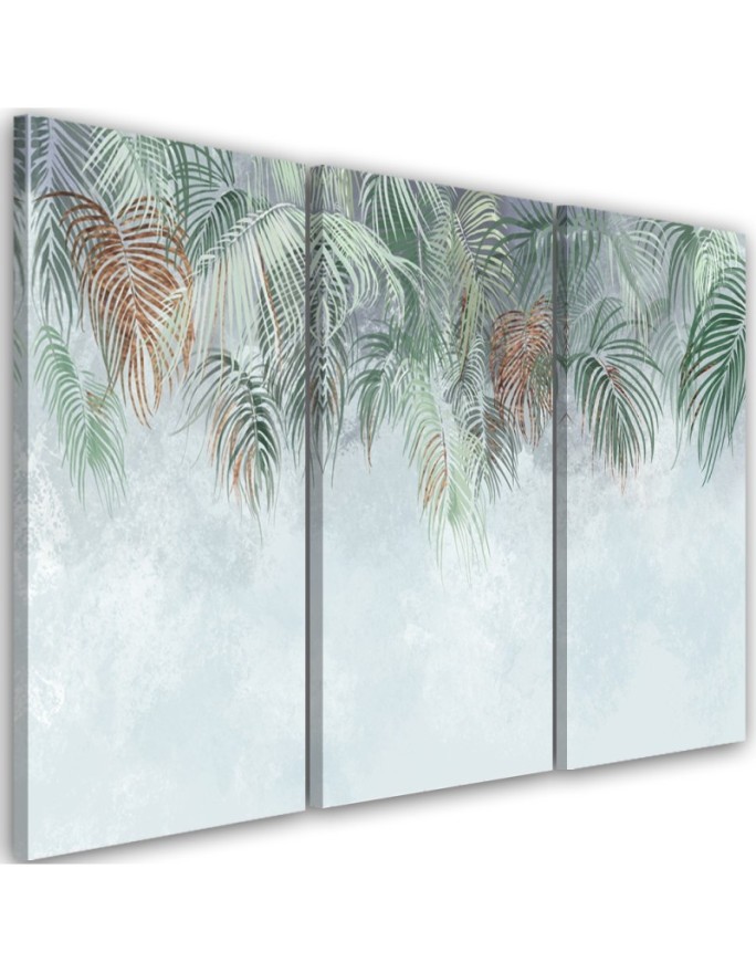 Canvas print Palm leaves 3...
