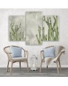 Canvas triptych - Large desert cactus | FEEBY