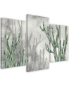 Canvas triptych Canvas print - Large desert cactus | FEEBY