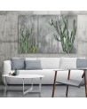 Study triptych painting - Large desert cactus | FEEBY