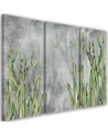 Three part canvas print - Large desert cactus | FEEBY