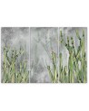 Three part canvas print - Large desert cactus | FEEBY