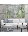 Three part canvas print - Large desert cactus | FEEBY