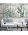 Three-part triptych painting - Large desert cactus | FEEBY