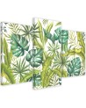 Wall art painting - Monstera leaves | FEEBY