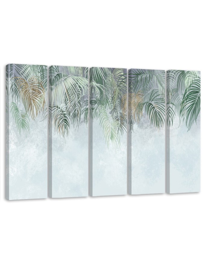 Canvas print Palm leaves 5...