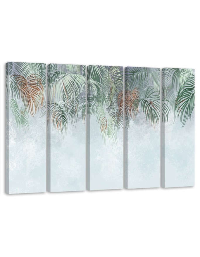 Canvas print Palm leaves 5...