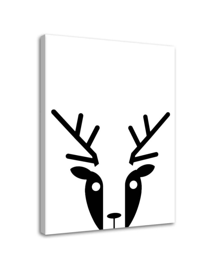 Canvas print Contrasting deer