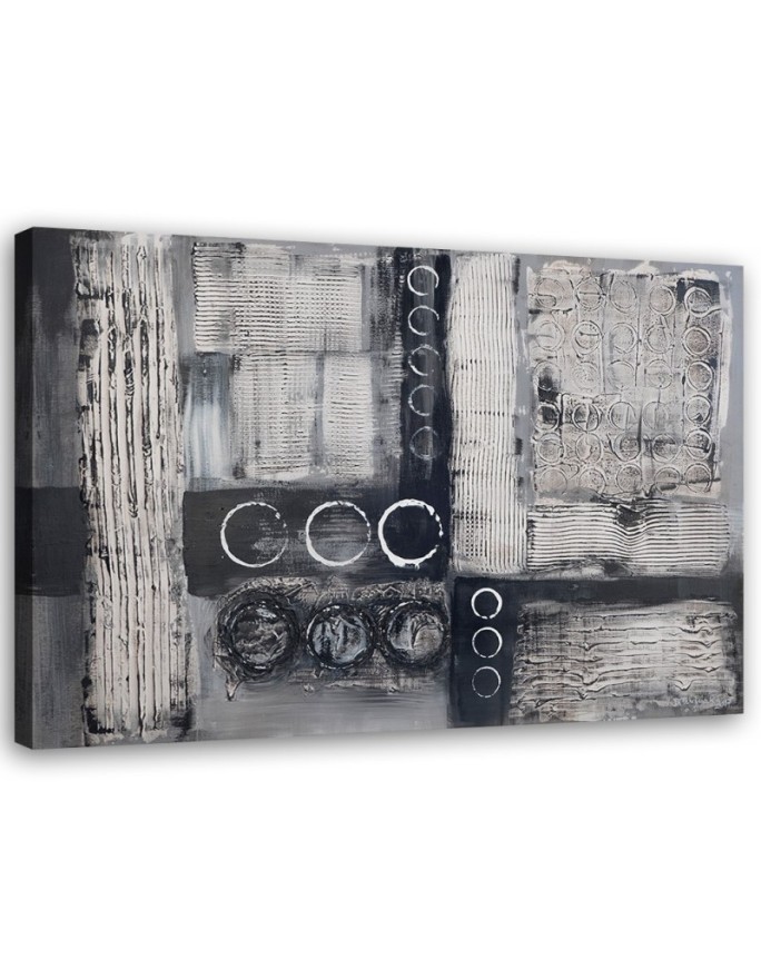 Abstract Canvas painting for living room - Modern Art | FEEBY