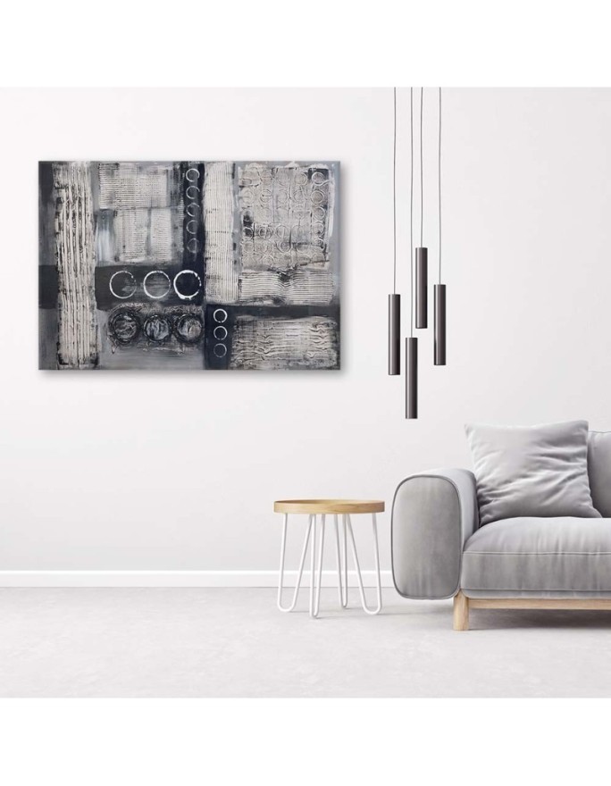 Abstract Canvas painting for living room - Modern Art | FEEBY