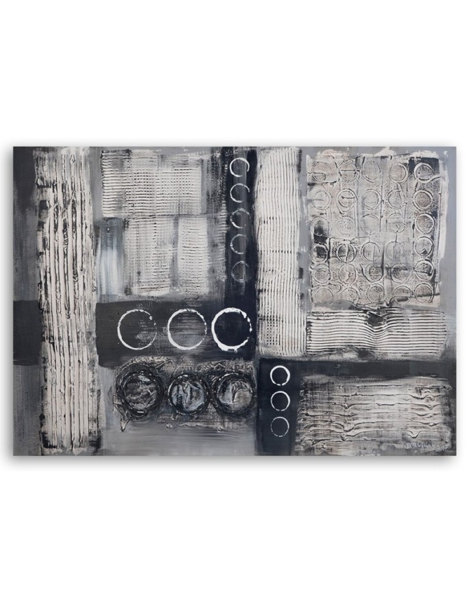Abstract Canvas painting for living room - Modern Art | FEEBY