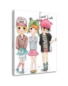 Canvas prints for a teenager's room - Teenage friends | FEEBY