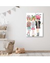 Canvas prints for a teenager's room - Teenage friends | FEEBY
