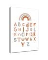 Nursery Art Prints Canvas painting - Alphabet | FEEBY