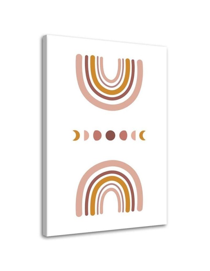 Modern Canvas painting for children's room - Rainbow | FEEBY