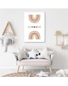 Modern Canvas painting for children's room - Rainbow | FEEBY
