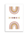 Modern Canvas painting for children's room - Rainbow | FEEBY