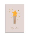 Child's room canvas print - Enchanted star | FEEBY
