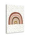 Decorative Canvas painting for Kids room - Pink rainbow | FEEBY