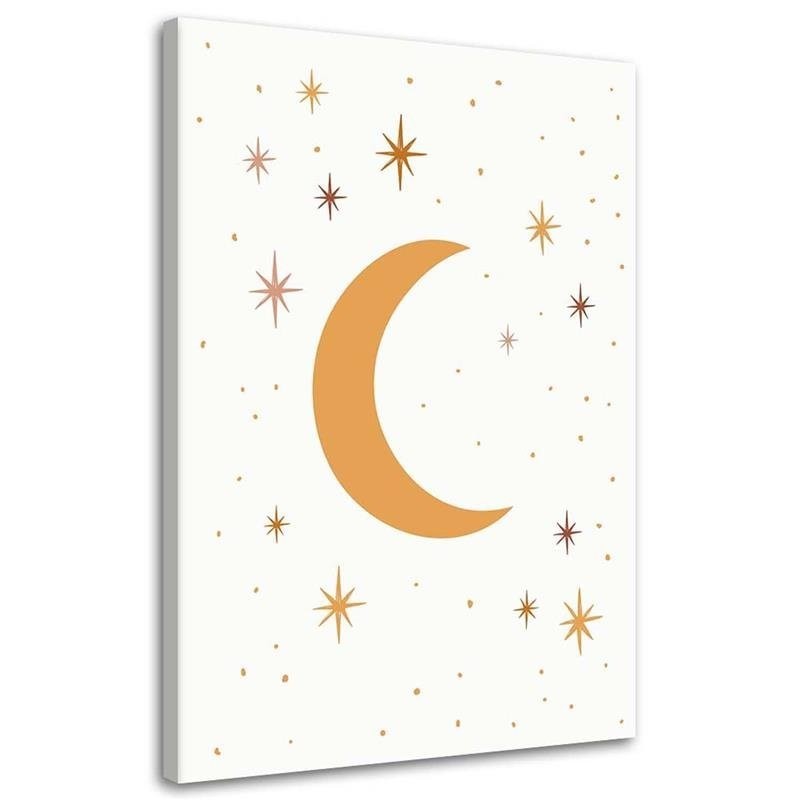 Modern painting for children's room - Starry night.| FEEBY