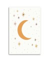 Modern painting for children's room - Starry night.| FEEBY