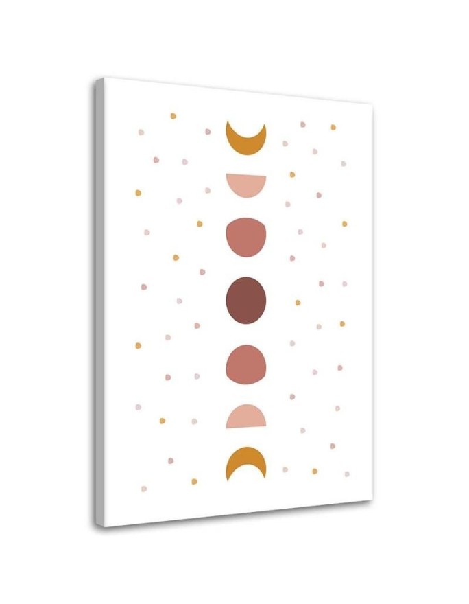 Canvas prints for boy and girl - Moon composition | FEEBY
