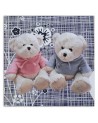 Canvas wrapped prints for children - Two white bears | FEEBY