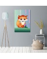 Printable pictures on Canvas for children - Fairy tale fox | FEEBY