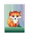 Printable pictures on Canvas for children - Fairy tale fox | FEEBY