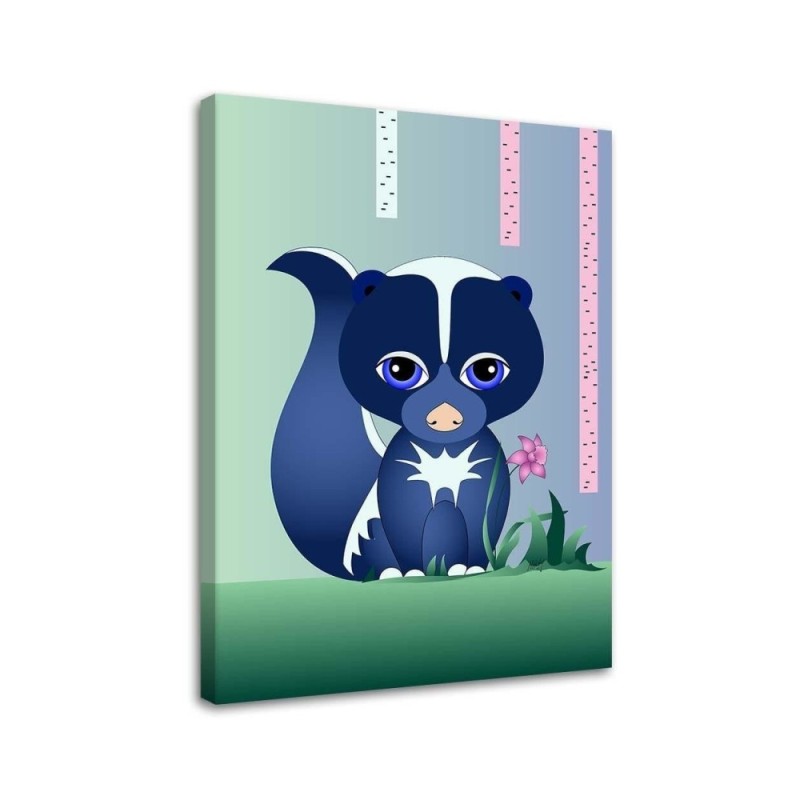 Canvas prints for children's room - Badger Marta Horodniczy | FEEBY