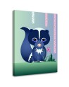 Canvas prints for children's room - Badger Marta Horodniczy | FEEBY