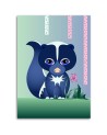 Canvas prints for children's room - Badger Marta Horodniczy | FEEBY