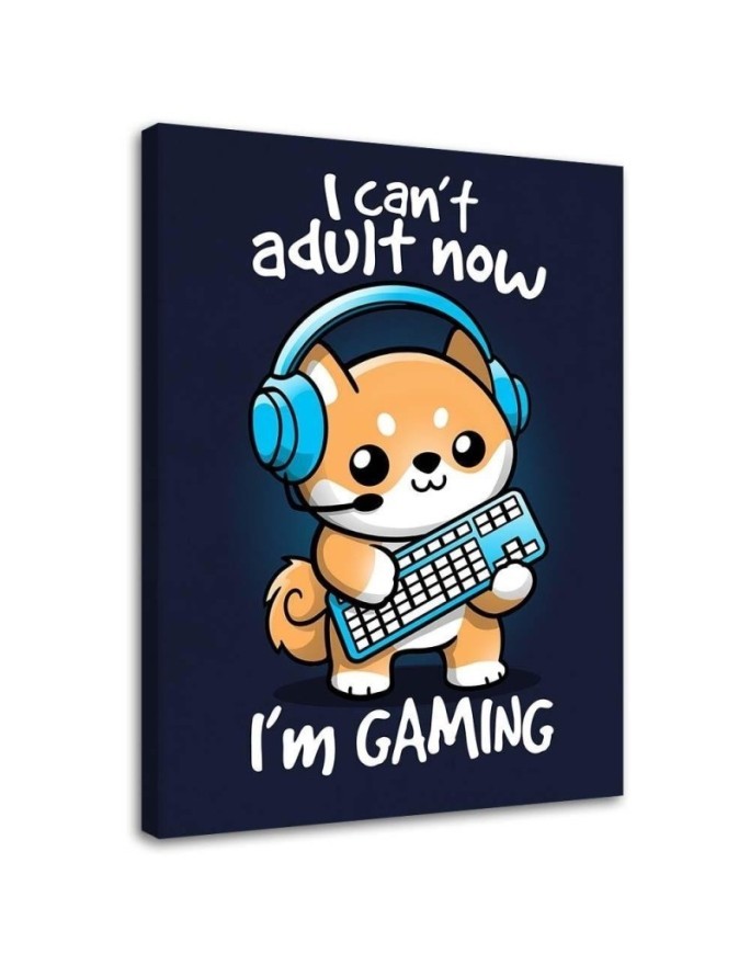 Canvas prints for youth room - Fox playing games Noemi Fadda | FEEBY