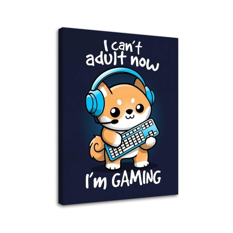 Canvas prints for youth room - Fox playing games Noemi Fadda | FEEBY