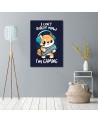 Canvas prints for youth room - Fox playing games Noemi Fadda | FEEBY
