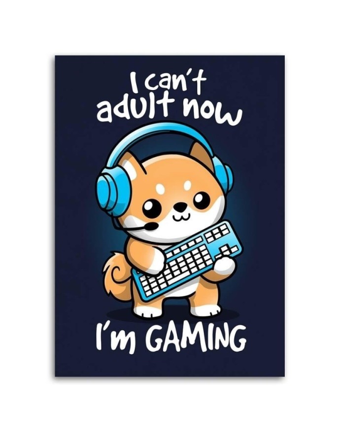 Canvas prints for youth room - Fox playing games Noemi Fadda | FEEBY
