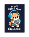 Canvas prints for youth room - Fox playing games Noemi Fadda | FEEBY