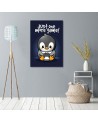 Canvas prints for teenager - Penguin playing Noemi Fadda | FEEBY