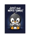 Canvas prints for teenager - Penguin playing Noemi Fadda | FEEBY