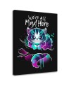 Canvas prints for teenager's room - Cat in the tree Noemi Fadda | FEEBY