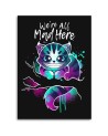 Canvas prints for teenager's room - Cat in the tree Noemi Fadda | FEEBY