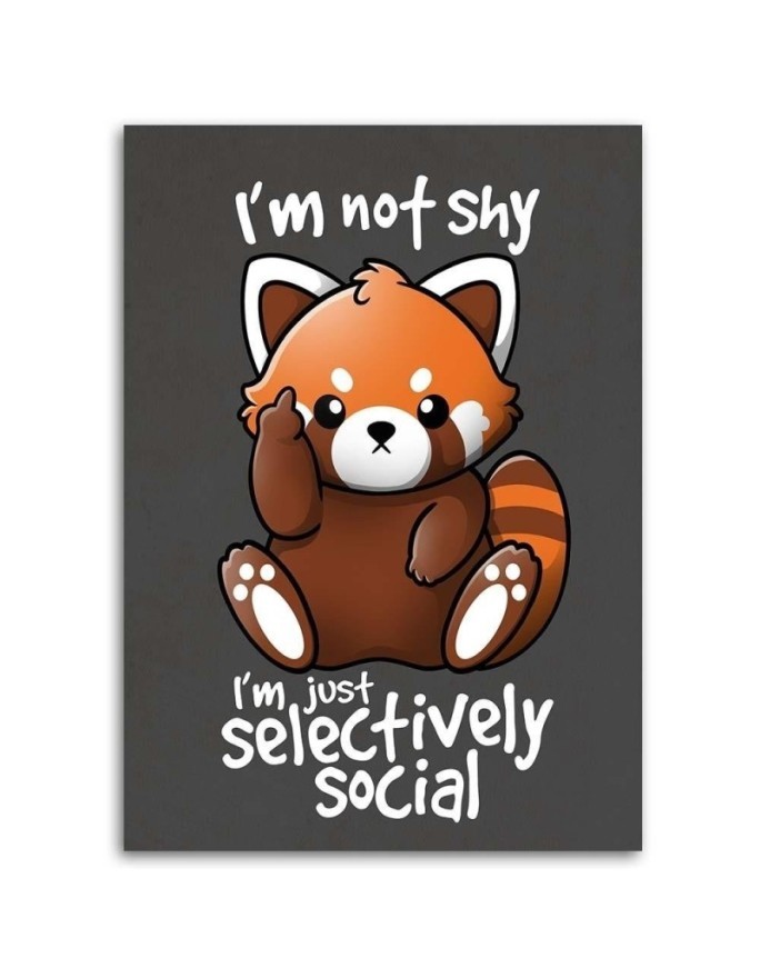 Canvas prints for teenager's room - Panda Noemi Fadda | FEEBY