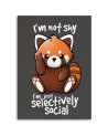 Canvas prints for teenager's room - Panda Noemi Fadda | FEEBY