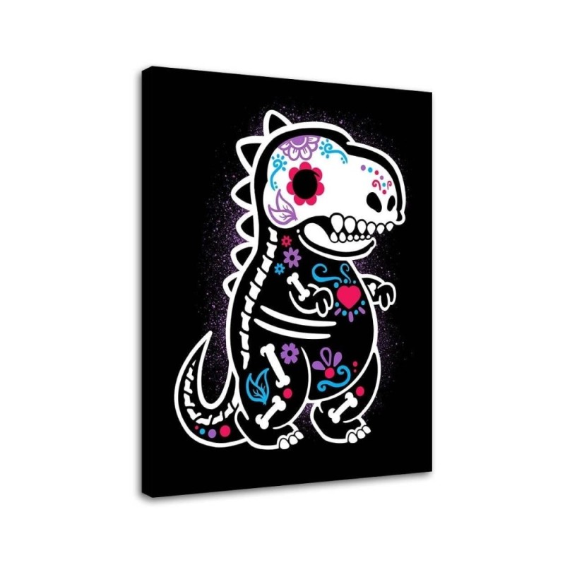 Canvas prints for a teenager's room - Dinosaur Noemi Fadda | FEEBY